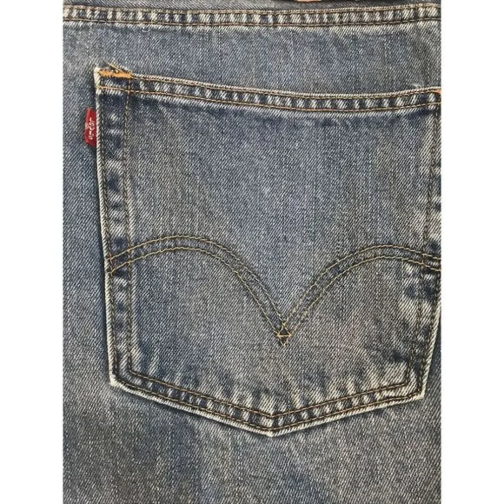 Vintage‎ LEVI'S 550 Relaxed Fit 42x30 Blue Jeans